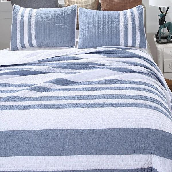 stripe bedspreads for bed quilt set 3pcs cotton quilted blanket on cover pillowcase queen size summer coverlet comforters & sets
stripe bedspreads for bed quilt set 3pcs cotton quilted blanket on cover pillowcase queen size summer coverlet comforters & sets
