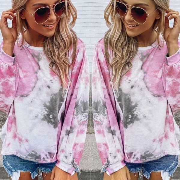 women's hoodies & sweatshirts kili women tie dye print sweatshirt long sleeve o neck loose comfortable casual pullover female, Black
women's hoodies & sweatshirts kili women tie dye print sweatshirt long sleeve o neck loose comfortable casual pullover female, Black