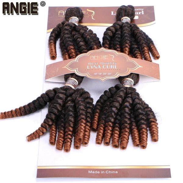 human ponytails angie ombre funmi synthetic hair weaves 4 bundles one pack two tone t1b/#30 short weft extensions high temperature fiber, Black
human ponytails angie ombre funmi synthetic hair weaves 4 bundles one pack two tone t1b/#30 short weft extensions high temperature fiber, Black