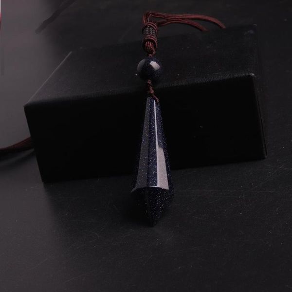 chains 1pcs druzy reiki balancing blue sandstone necklace natural stone power necklaces pendants radiesthesia pendulum for dowsing, Silver
chains 1pcs druzy reiki balancing blue sandstone necklace natural stone power necklaces pendants radiesthesia pendulum for dowsing, Silver