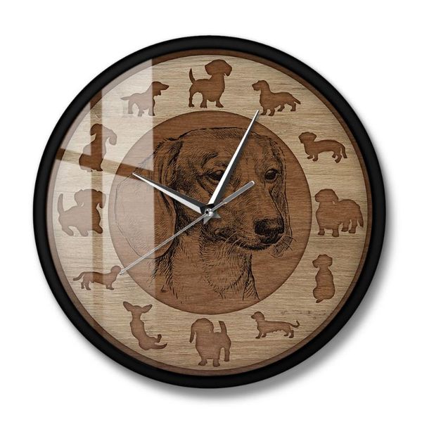 texture acrylic printed wall clock dachshund dog art wood silent non-ticking watch sausage puppy home decor weiner gift clocks
texture acrylic printed wall clock dachshund dog art wood silent non-ticking watch sausage puppy home decor weiner gift clocks