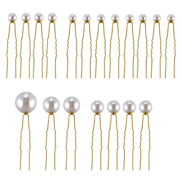 hair clips & barrettes 18pcs wedding pearl pins bridal rhinestone accessories r58e, Golden;silver
hair clips & barrettes 18pcs wedding pearl pins bridal rhinestone accessories r58e, Golden;silver