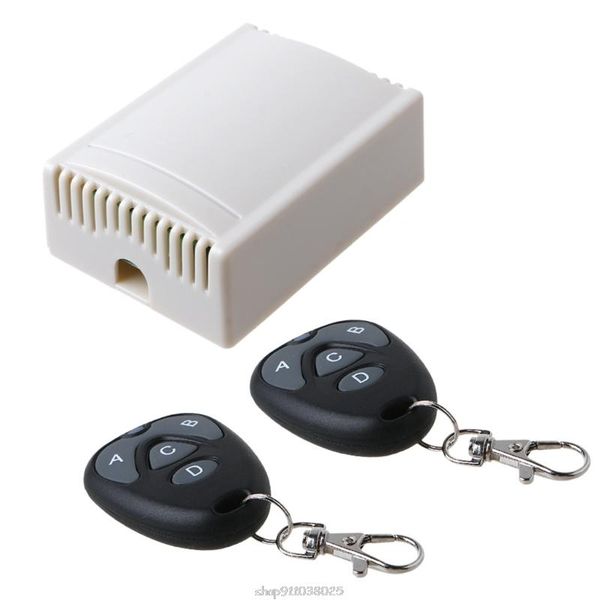 remote switch garage door curtain relay receiver module and 1/2 pcs 433mhz rf 4 button controller d28 dropship controlers
remote switch garage door curtain relay receiver module and 1/2 pcs 433mhz rf 4 button controller d28 dropship controlers