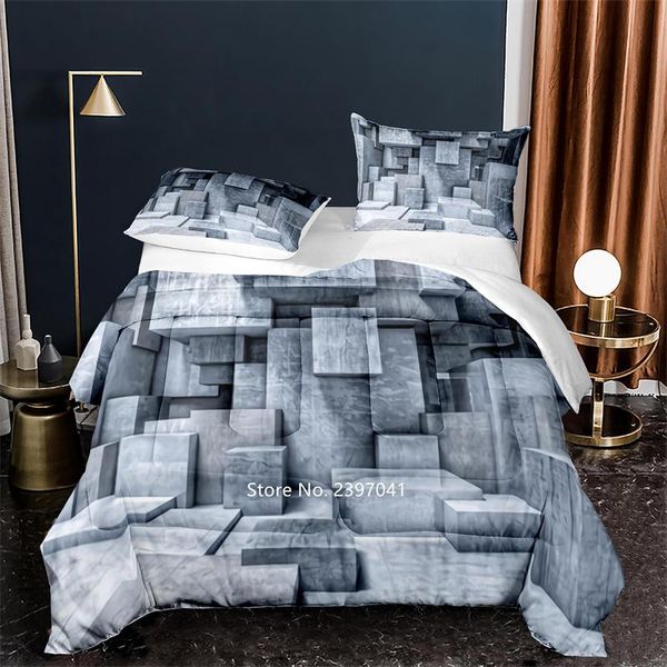 bedding sets 18-color 3d geometric yellow set gray blue black down quilt cover and pillowcase home textile
bedding sets 18-color 3d geometric yellow set gray blue black down quilt cover and pillowcase home textile