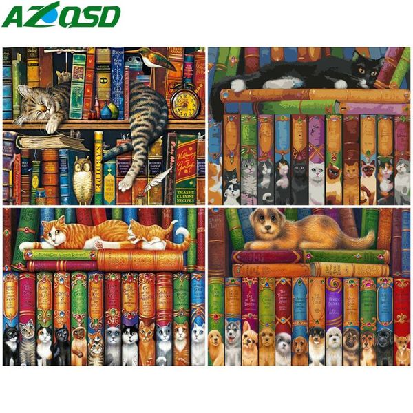 paintings azqsd diy oil painting by numbers canvas kits animal unique gift acrylic paint unframe pictures cat book home decor
paintings azqsd diy oil painting by numbers canvas kits animal unique gift acrylic paint unframe pictures cat book home decor