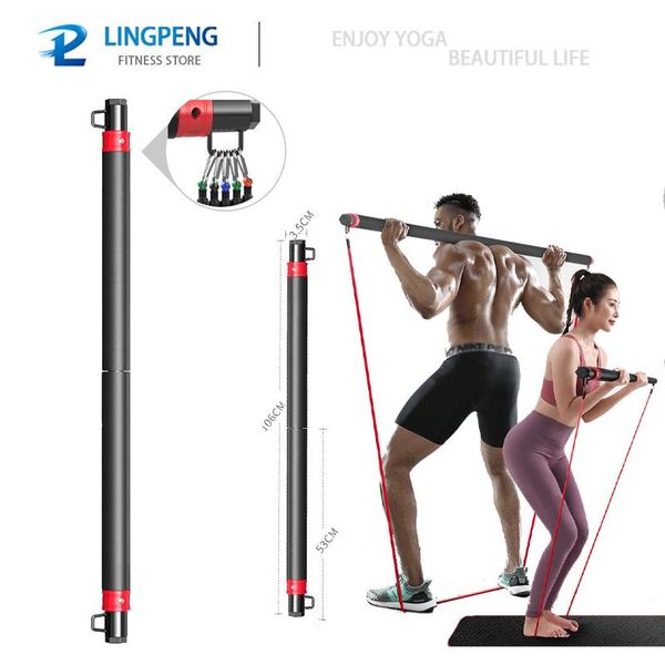resistance bands fitness bar and band pull rope yoga elastic upgrade training belt set pilates equipment home
resistance bands fitness bar and band pull rope yoga elastic upgrade training belt set pilates equipment home