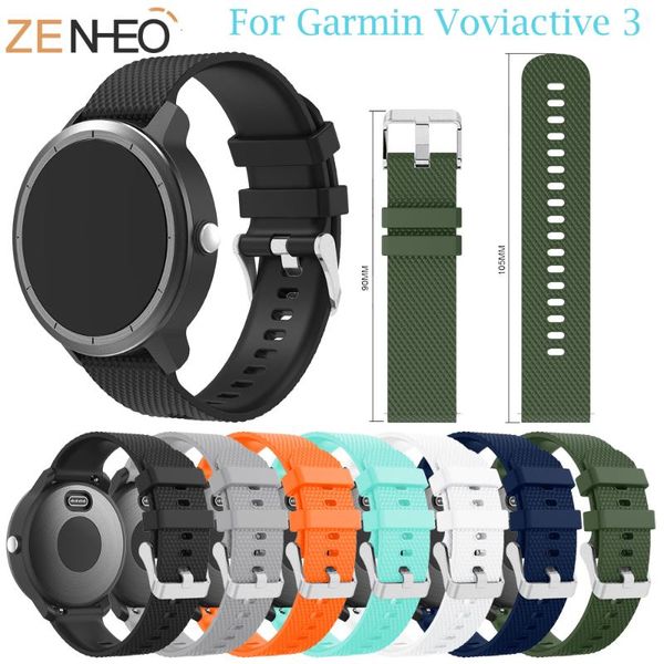 watch bands 20mm silicone band sport wrist strap for garmin vivoactive 3 replacement watchband wristband, Black;brown
watch bands 20mm silicone band sport wrist strap for garmin vivoactive 3 replacement watchband wristband, Black;brown