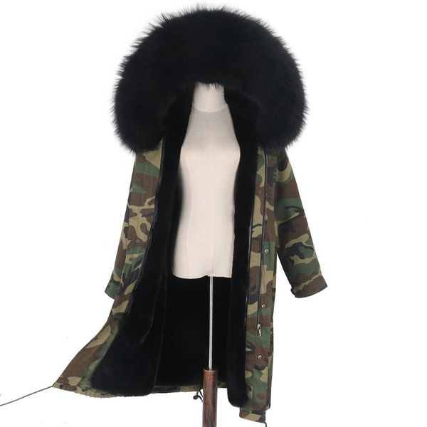women's fur & faux x-long parka waterproof real raccoon coat winter jacket women natural hood luxury detachable outerwear2021, Black
women's fur & faux x-long parka waterproof real raccoon coat winter jacket women natural hood luxury detachable outerwear2021, Black