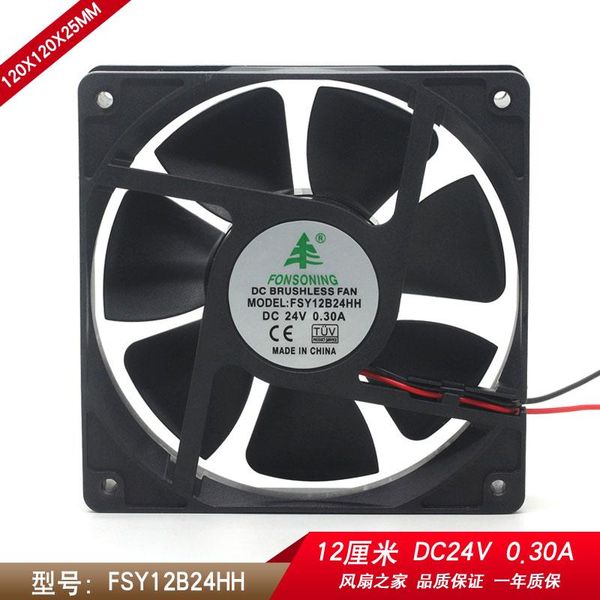 fans & coolings fonsoning fsy12b24hh 24v 0.30a 12cm 12025 inverter cooling fan 120x120x25mm
fans & coolings fonsoning fsy12b24hh 24v 0.30a 12cm 12025 inverter cooling fan 120x120x25mm