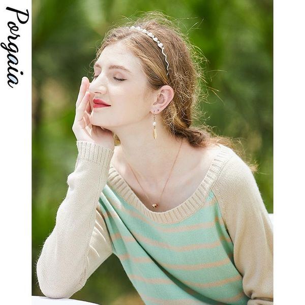 o- neck loose pullover causal long sleeve striped multi color women's sweaters, White;black
o- neck loose pullover causal long sleeve striped multi color women's sweaters, White;black