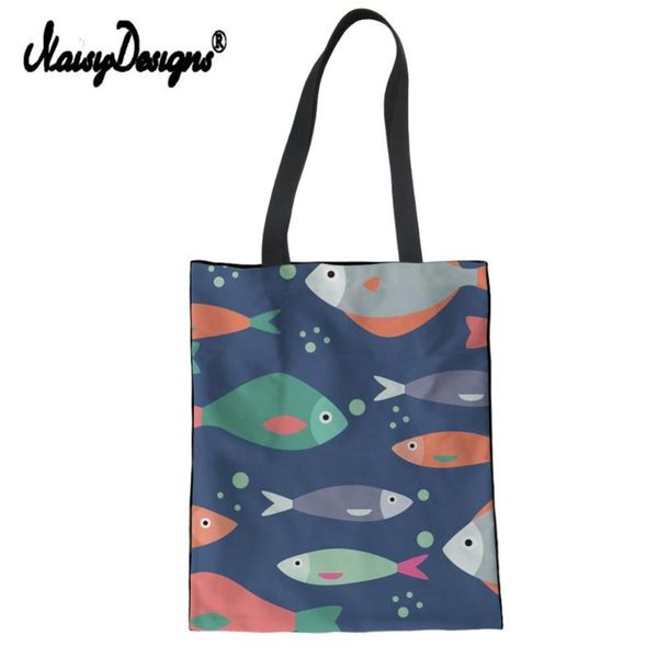 shopping bags 3d cartoon fish sea canvas tote bag eco daily use foldable handbag plaid for women female saco compras
shopping bags 3d cartoon fish sea canvas tote bag eco daily use foldable handbag plaid for women female saco compras