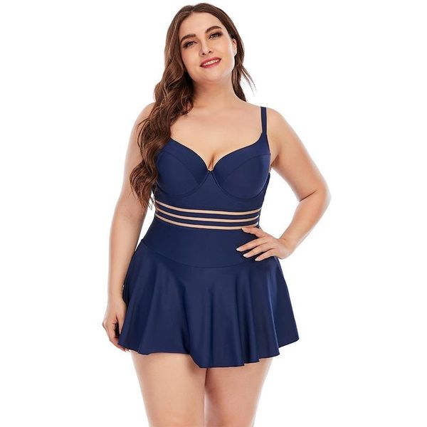 one-piece suits 2021 fashion ladies plus size skirt swimsuit solid color fat bikini xxxl
one-piece suits 2021 fashion ladies plus size skirt swimsuit solid color fat bikini xxxl