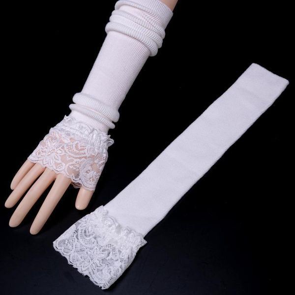 five fingers gloves lace arm covers cotton cuffs fashion mid-length solid black white fake sleeves winter women knitted sleeve, Blue;gray
five fingers gloves lace arm covers cotton cuffs fashion mid-length solid black white fake sleeves winter women knitted sleeve, Blue;gray