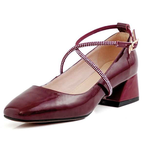 dress shoes chaussures femme 2021 spring mary jane women's pumps genuine leather fashion british style high heel zapatos mujer, Black
dress shoes chaussures femme 2021 spring mary jane women's pumps genuine leather fashion british style high heel zapatos mujer, Black