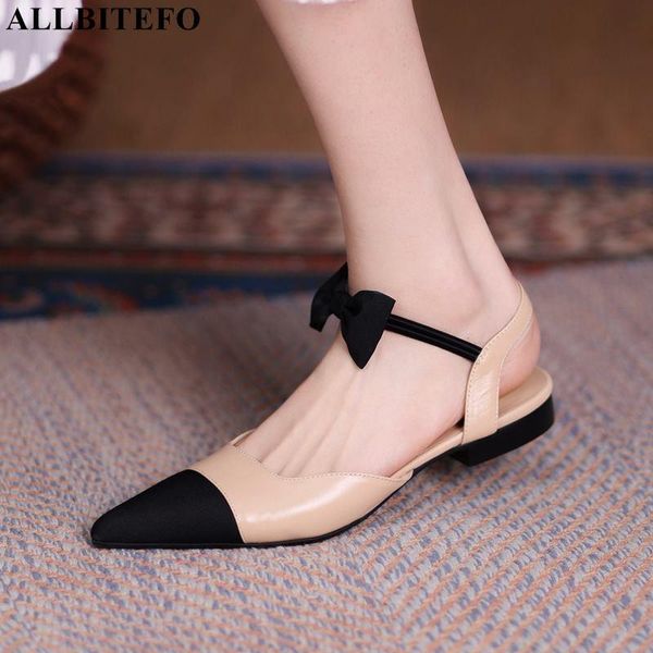 sandals allbitefo mixed colors bow design genuine leather summer women brand fashion beach low heel shoes sandalias, Black
sandals allbitefo mixed colors bow design genuine leather summer women brand fashion beach low heel shoes sandalias, Black