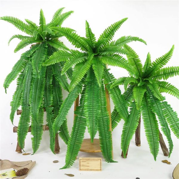 140cm 47 heads tropical large artificial hanging plants fake persian leafs silk wall false fern grass vine for home decor decorative flowers
140cm 47 heads tropical large artificial hanging plants fake persian leafs silk wall false fern grass vine for home decor decorative flowers