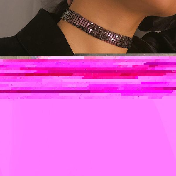 fashion ost changing color sequins torque chokers necklaces women's jewelry party parts wedding accessories, Golden;silver
fashion ost changing color sequins torque chokers necklaces women's jewelry party parts wedding accessories, Golden;silver