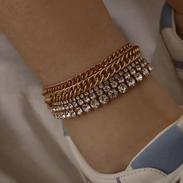 anklets women clear shining crystal rhinestone gold/silver color anklet chain ankle bracelets foot wedding jewelry, Red;blue
anklets women clear shining crystal rhinestone gold/silver color anklet chain ankle bracelets foot wedding jewelry, Red;blue