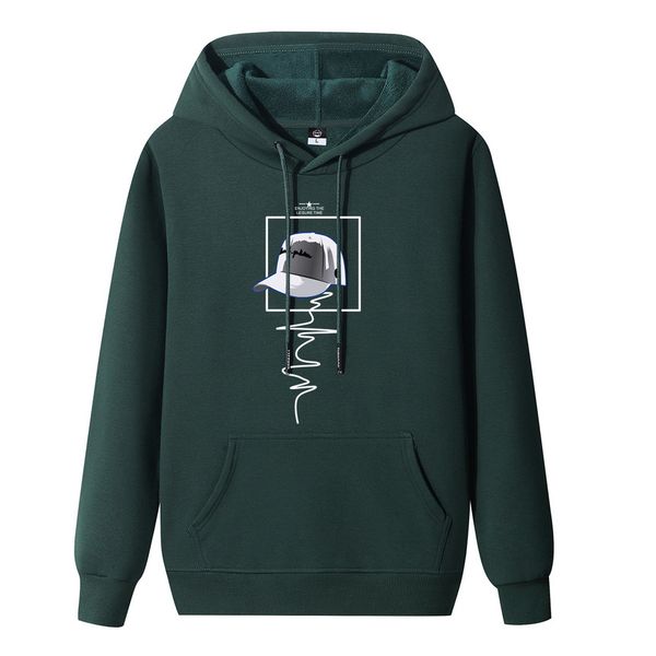 autumn and winter large size sweater men's plush thickened warm loose youth pullover hoodie et, Black
autumn and winter large size sweater men's plush thickened warm loose youth pullover hoodie et, Black