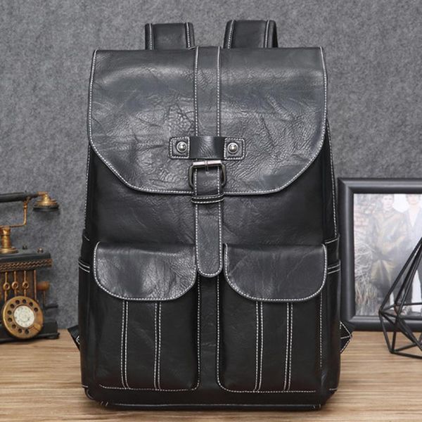 backpack trend student schoolbag personality leisure large capacity travel bag backpacks bookbag
backpack trend student schoolbag personality leisure large capacity travel bag backpacks bookbag