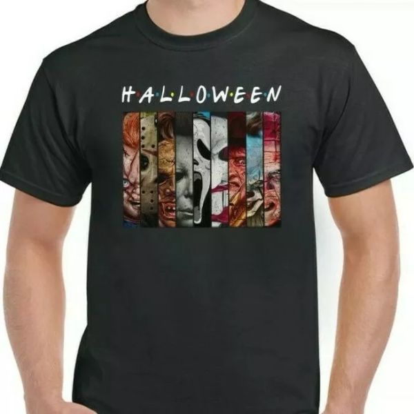 halloween t-shirt gift pennywise chucky freddy jason scream horror 80 90 horror, White;black
halloween t-shirt gift pennywise chucky freddy jason scream horror 80 90 horror, White;black