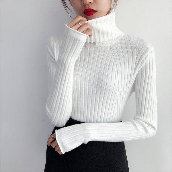 women's sweaters 2021 thick warm women turtleneck winter and pullovers knit long sleeve cashmere sweater female jumper, White;black
women's sweaters 2021 thick warm women turtleneck winter and pullovers knit long sleeve cashmere sweater female jumper, White;black
