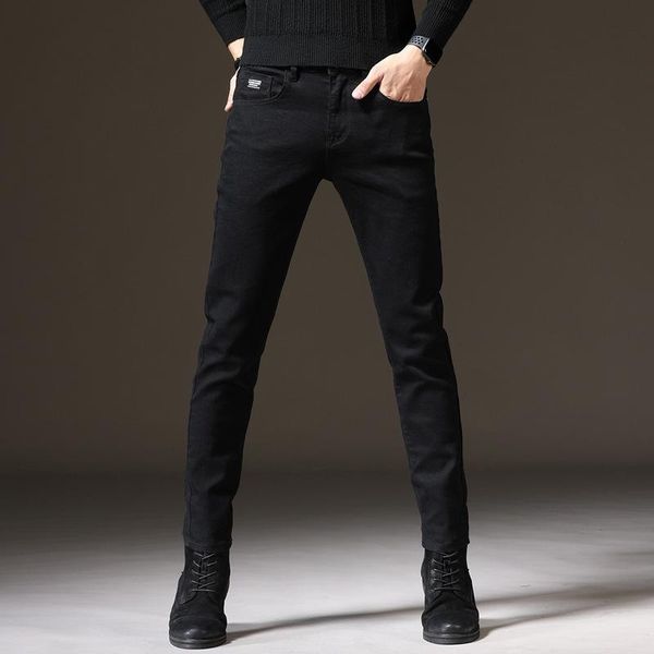 men's jeans 2021 solid black classics casual denim pants man spring summer fashion trend straight slim pencil men, Blue
men's jeans 2021 solid black classics casual denim pants man spring summer fashion trend straight slim pencil men, Blue