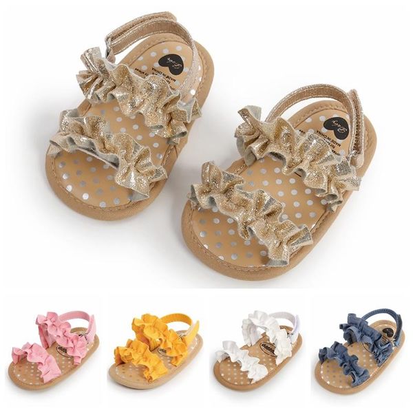 sandals 0-18m born infant baby girl princess ruffle prewalker summer toddler soft crib walkers shoes, Black;red
sandals 0-18m born infant baby girl princess ruffle prewalker summer toddler soft crib walkers shoes, Black;red