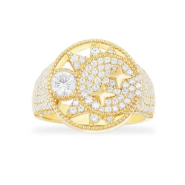 cluster rings sljely 925 sterling silver jewelry yellow gold color luxurious star moon finger ring micro cubic zirconia for wom, Golden;silver
cluster rings sljely 925 sterling silver jewelry yellow gold color luxurious star moon finger ring micro cubic zirconia for wom, Golden;silver