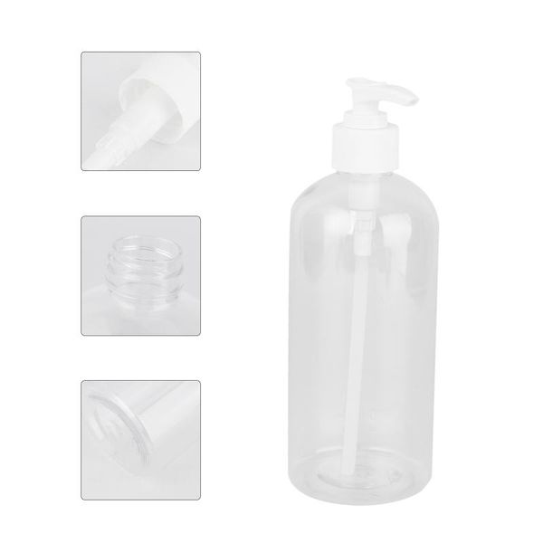 storage bottles & jars 4pcs empty cosmetic bottle 500ml simple travel pump-bottle pet lotion shampoo dispensers for outdoor liquid -
storage bottles & jars 4pcs empty cosmetic bottle 500ml simple travel pump-bottle pet lotion shampoo dispensers for outdoor liquid -
