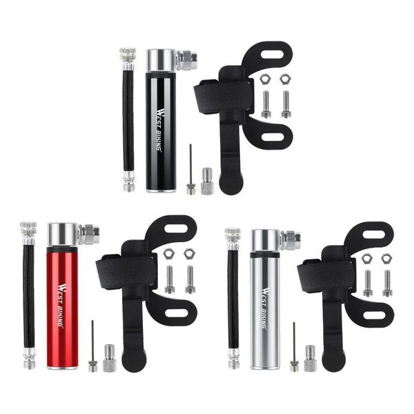 bike pumps handheld mini pump compact road tyre tire fits presta and schrader 120psi for sport football balls balloons cycling
bike pumps handheld mini pump compact road tyre tire fits presta and schrader 120psi for sport football balls balloons cycling