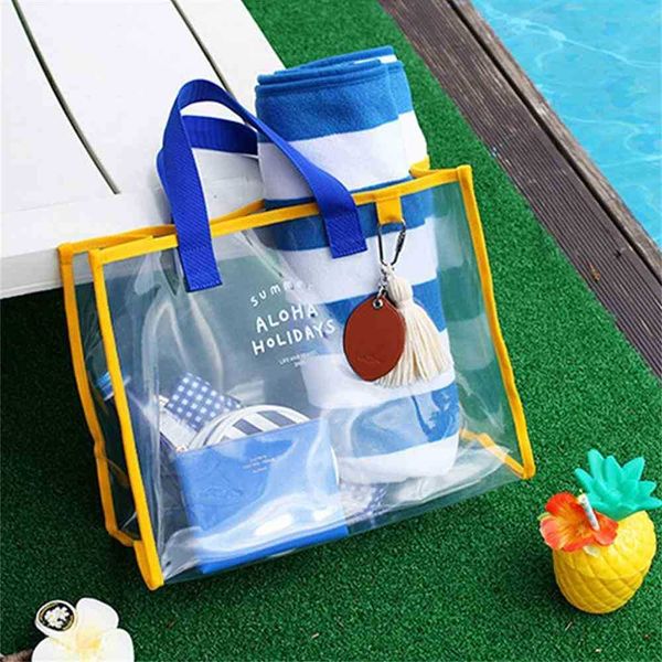 big size transparent clear hand bag beach swimming tote handbags waterproof outdoor travel wash cosmetic bags swimsuit storage handbag totes, Black
big size transparent clear hand bag beach swimming tote handbags waterproof outdoor travel wash cosmetic bags swimsuit storage handbag totes, Black