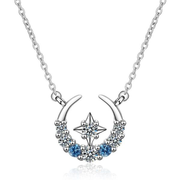 pendant necklaces star moon necklace tassel water drop short clavicle chain diamond women friend gift wholesale packs, Silver
pendant necklaces star moon necklace tassel water drop short clavicle chain diamond women friend gift wholesale packs, Silver