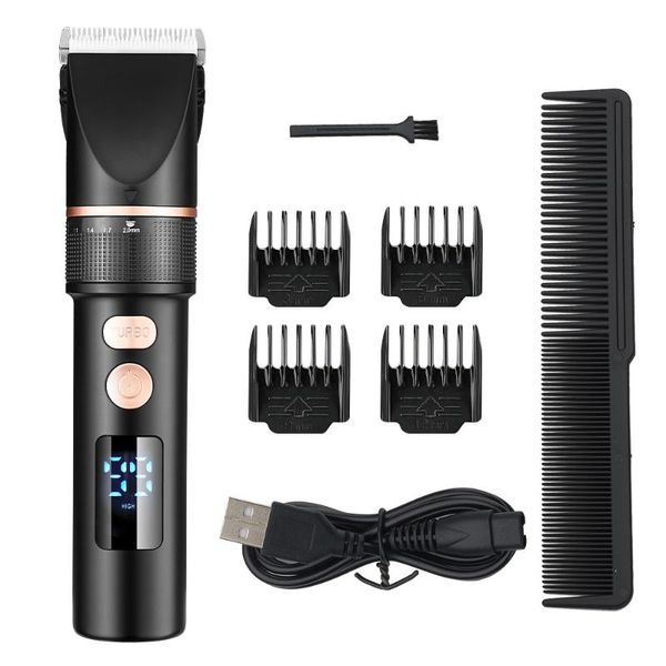 three-speed adjustable lcd display electric hair clipper rechargeable salon home clippers
three-speed adjustable lcd display electric hair clipper rechargeable salon home clippers