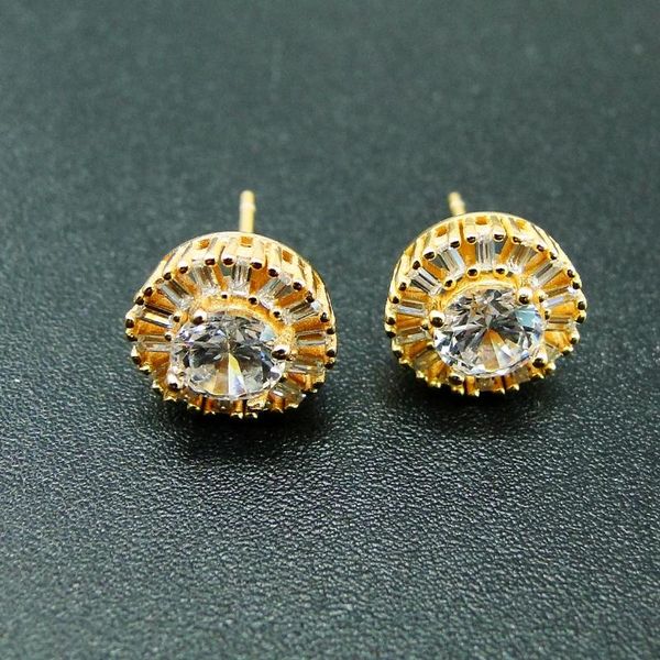 other yellow gold in 925 sterling silver cz stud earrings engagement wedding party jewelry for gift, Golden;silver
other yellow gold in 925 sterling silver cz stud earrings engagement wedding party jewelry for gift, Golden;silver
