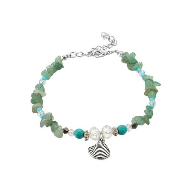 anklets fashion gravel rice beads turquoise alloy shell single layer anklet jewelry foot leg ankle bracelets #4j03, Red;blue
anklets fashion gravel rice beads turquoise alloy shell single layer anklet jewelry foot leg ankle bracelets #4j03, Red;blue