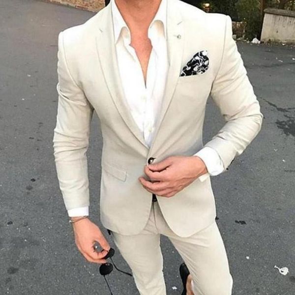 men's suits & blazers autumn tailor made fashion one button light grey men slim fit groom tuxedo for wedding party male clothing (jacke, White;black
men's suits & blazers autumn tailor made fashion one button light grey men slim fit groom tuxedo for wedding party male clothing (jacke, White;black