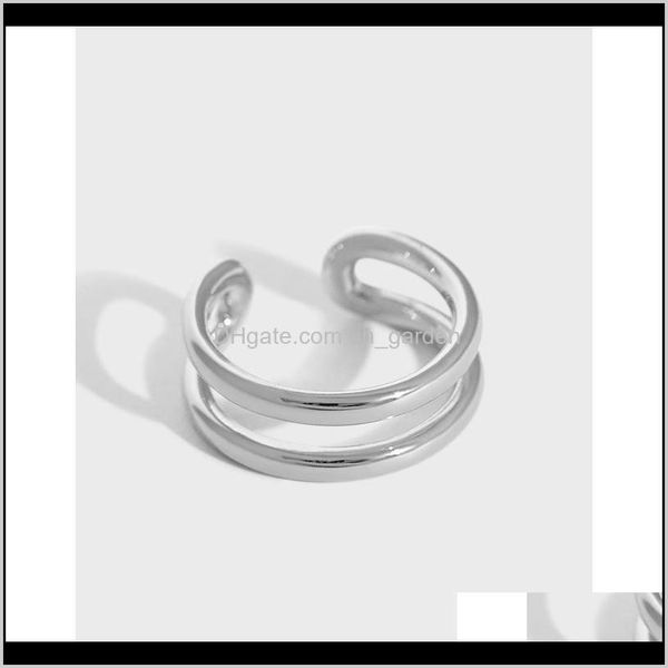 cluster jewelry drop delivery 2021 simple real 925 sterling sier double layer rings for women jewelry,minimalist woman ring birthday gifts g, Golden;silver
cluster jewelry drop delivery 2021 simple real 925 sterling sier double layer rings for women jewelry,minimalist woman ring birthday gifts g, Golden;silver