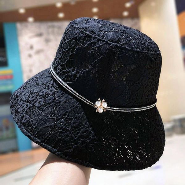 wide brim hats 2021 fashion lace bucket hat women summer beach sun floppy flat foldable hollow visor caps, Blue;gray
wide brim hats 2021 fashion lace bucket hat women summer beach sun floppy flat foldable hollow visor caps, Blue;gray