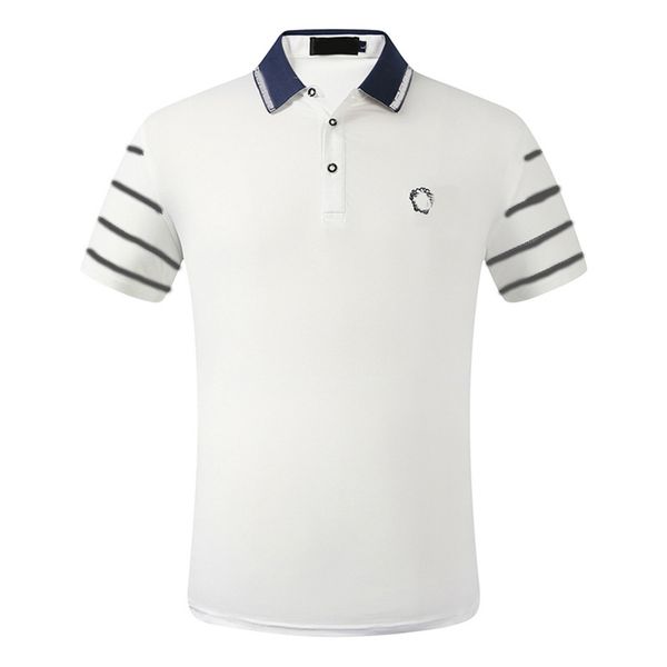 2021 men's polos fashion t shirt designers clothing cotton blend tees short sleeve women's casual streetwear tshirts breathable sl, White;black
2021 men's polos fashion t shirt designers clothing cotton blend tees short sleeve women's casual streetwear tshirts breathable sl, White;black