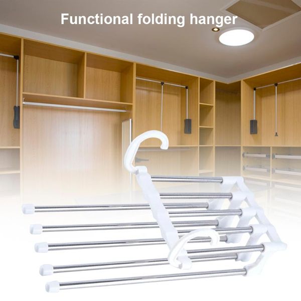 hangers & racks 5 in 1 folding magic hanger multi functional wardrobe space saving cloth shelves underwear drying rack clothes peg hook
hangers & racks 5 in 1 folding magic hanger multi functional wardrobe space saving cloth shelves underwear drying rack clothes peg hook