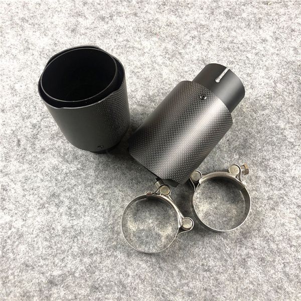 black stainless steel for universal akrapovic exhaust muffler tips auto carbon car cover styling(1pc)
black stainless steel for universal akrapovic exhaust muffler tips auto carbon car cover styling(1pc)