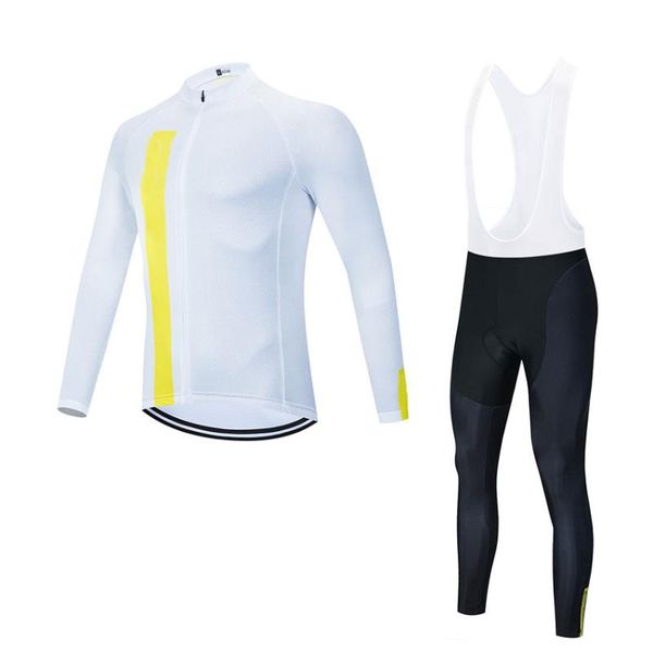 racing sets 2021 spring men's white cycling jersey suit professional bicycle long-sleeved mountain bike bib sportswear, Black;blue
racing sets 2021 spring men's white cycling jersey suit professional bicycle long-sleeved mountain bike bib sportswear, Black;blue