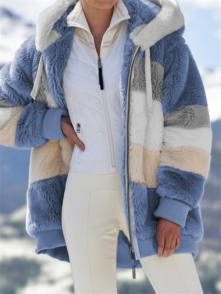 fashion fall winter hooded jacket women fur parkas thick warm casual coat woman plus size clothes 5xl jackets coats 210514, Black
fashion fall winter hooded jacket women fur parkas thick warm casual coat woman plus size clothes 5xl jackets coats 210514, Black