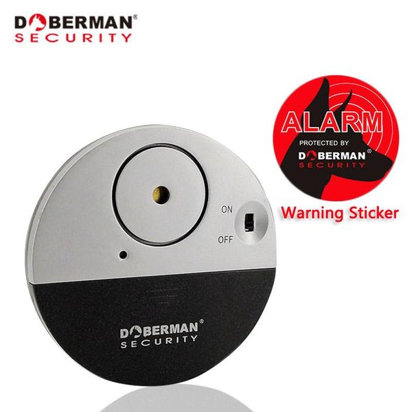 alarm systems doberman security sensor detector door window vibration for warning burglars intruders home 100db sound
alarm systems doberman security sensor detector door window vibration for warning burglars intruders home 100db sound