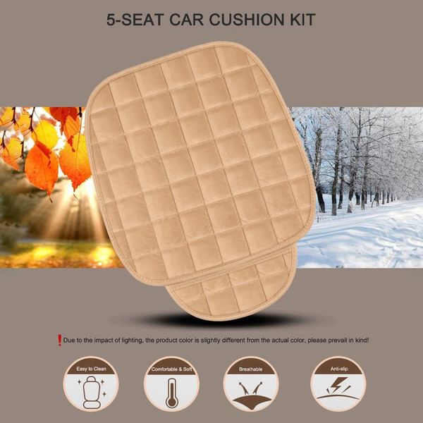 car seat cushion kit 3pcs comfortable soft plush breathable universal for 5-seat cars covers
car seat cushion kit 3pcs comfortable soft plush breathable universal for 5-seat cars covers