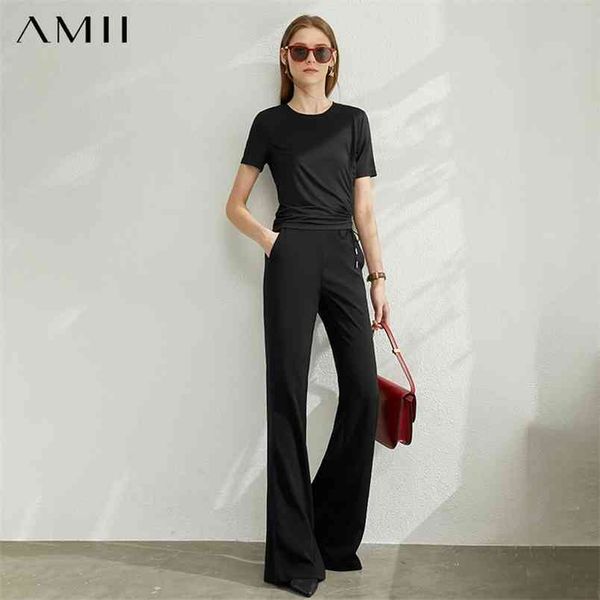 minimalism spring summer drawstring black tshirt elastic waist caual long pants 12030237 210527, White
minimalism spring summer drawstring black tshirt elastic waist caual long pants 12030237 210527, White