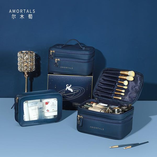 leather portable women cosmetic bag multifunction travel toiletry storage organize handbag waterproof female makeup case sac bags & cases
leather portable women cosmetic bag multifunction travel toiletry storage organize handbag waterproof female makeup case sac bags & cases