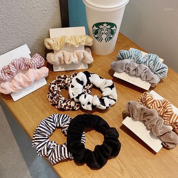 2pcs/set women girls elegant striped plush scrunchie sweet rubber band ponytail holder headband fashion hair accessories1
2pcs/set women girls elegant striped plush scrunchie sweet rubber band ponytail holder headband fashion hair accessories1