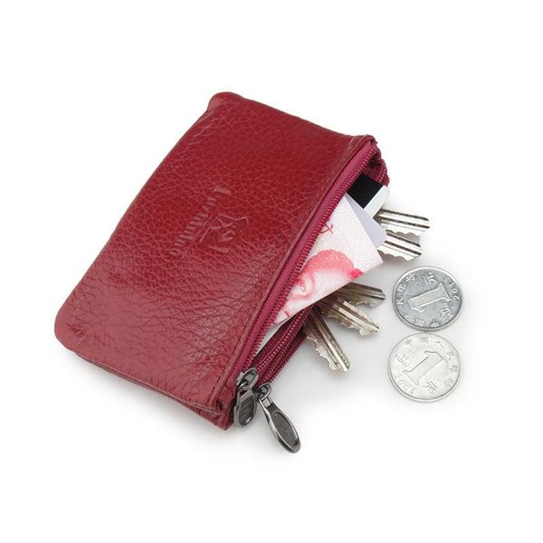 wallets latest genuine leather coin purse bag female men's small wallet short student zipper handbag to take the key, Red;black
wallets latest genuine leather coin purse bag female men's small wallet short student zipper handbag to take the key, Red;black